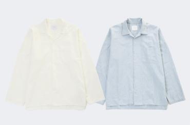 BIG CHAMBRAY SHIRTS *ホワイト*