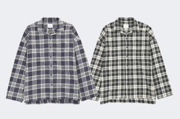 BIG CHECK SHIRTS *ブラック*