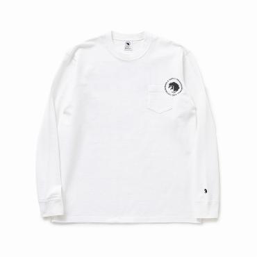 CIRCLE POCKET L/S *ホワイト*