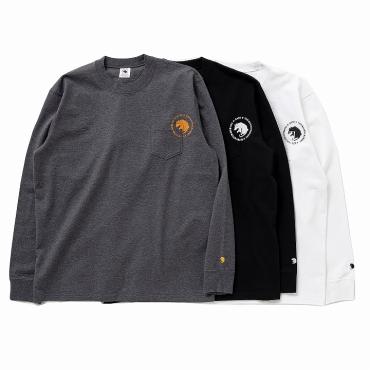 CIRCLE POCKET L/S *グレー*