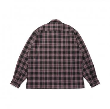 Check L/S Shirt (25aw-2) *ピンク*