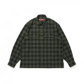 Check L/S Shirt (25aw-2) *ブルー*