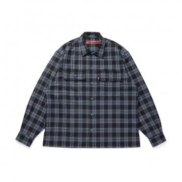 Check L/S Shirt (25aw-2) *グリーン*