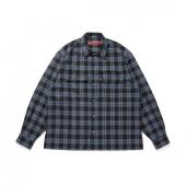 Check L/S Shirt (25aw-2) *グリーン*