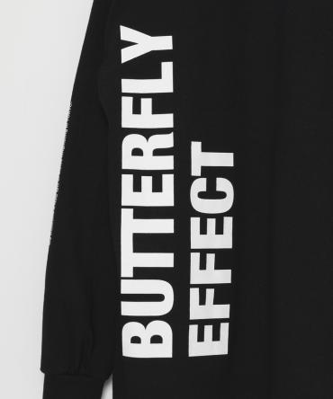 BUTTERFLY EFFECT ロンT[LEC784] *ブラック*
