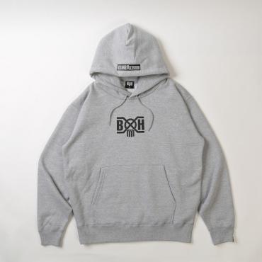 BxH LOGO HEAVY WEIGHT PULLOVER PK *グレー*