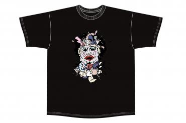 Catoon chainsaw massacre Tee   *ブラック*