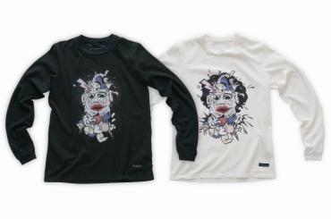 Catoon chainsaw massacre Long-sleeve tee   *ブラック*