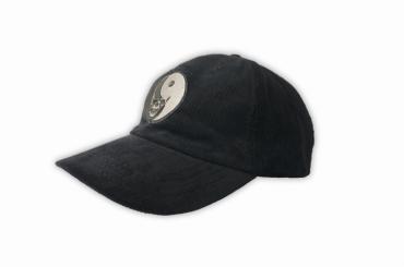 Skull yin yang Corduroy cap  *ブラック*