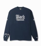 WIDE LONG SLEEVE T / NAVY