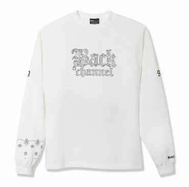 WIDE LONG SLEEVE T / WHITE