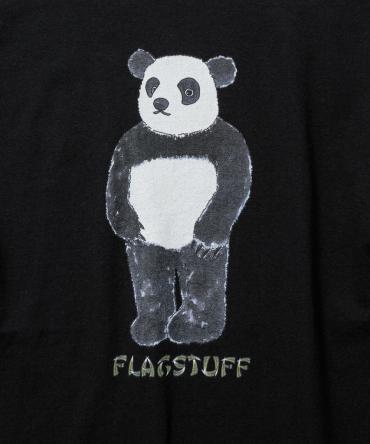 "PANDA" L/S Tee *ブラック*