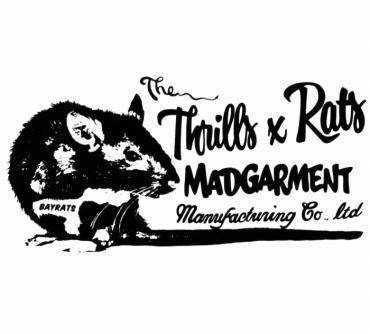 ×THRILLS MADGURMENT T-SHIRT   *ホワイト*