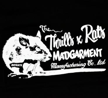 ×THRILLS MADGURMENT T-SHIRT   *ブラック*