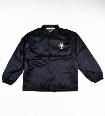 ×THRILLS 鼠 COACH JACKET   *ブラック*