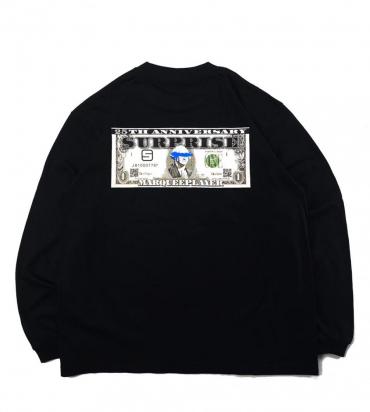 SURPRISE 25th L/S T BLACK