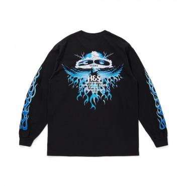 30th L/S Tee *ブラック×ブルー*