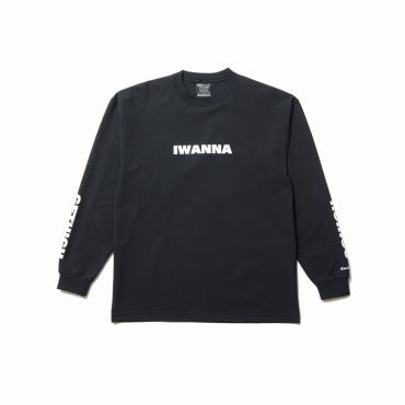 IWGHSH STRETCH L/S TEE / BLACK