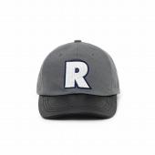HORSE LEATHER COMBI CAP / NAVY