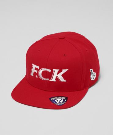 ”FCK” CAP [ FRA230 ] *レッド*