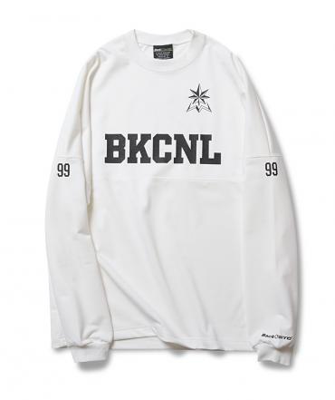 WIDE DRY LONG SLEEVE T / WHITE