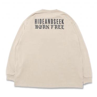 Born Free L/S Tee(23aw) *サンド*