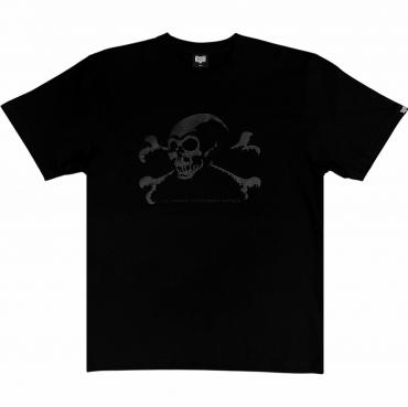 BxH REMASTERED OLD SKULL Tee 【BLACK/BLACK】