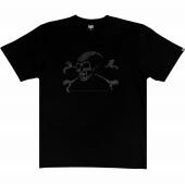 BxH REMASTERED OLD SKULL Tee 【BLACK/BLACK】