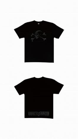BxH REMASTERED OLD SKULL Tee 【BLACK/BLACK】