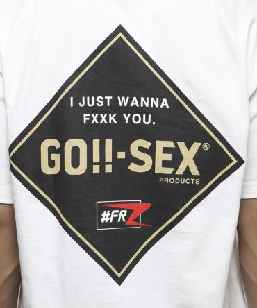 ”GO-SEX” T-shirt [ FRC256 ] *ホワイト*