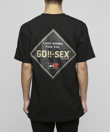 ”GO-SEX” T-shirt [ FRC256 ] *ブラック*
