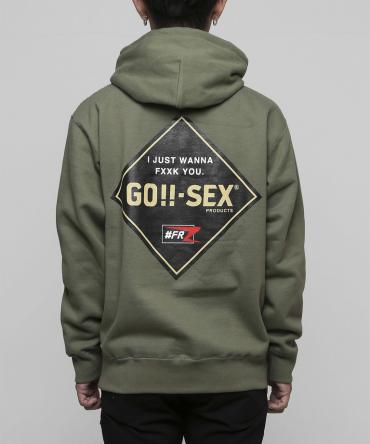 ”GO-SEX” Hoodie [ FRC240 ] *グリーン*