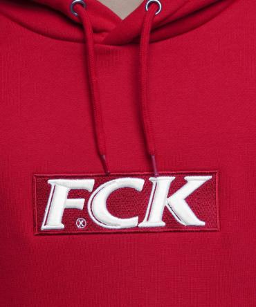 ”FCK” Hoodie [ FRC340 ] *レッド*