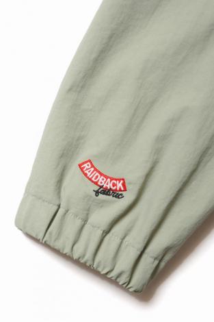 raidback fabric TRACK JACKET / PISTACHIO