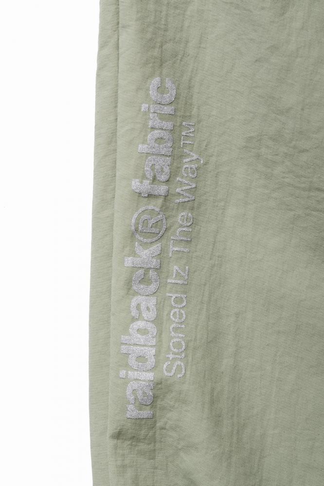 SURPRISE(サプライズ) / raidback fabric TRACK PANTS / PISTACHIO