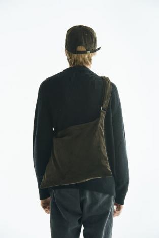 CORDUROY SHOLDER BAG *ブラック*
