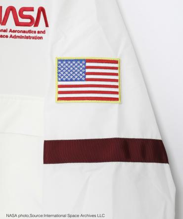 NASAコラボ Anorak Nylon Jacket[LEJ206] *ホワイト*
