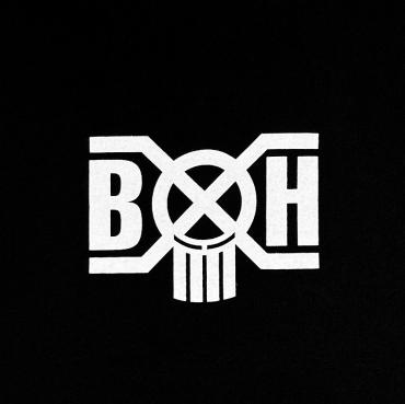 BxH SMALL LOGO Tee *ブラック×ホワイト*