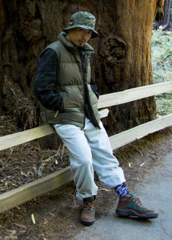THERMAL CREW SWEAT *グレーカモ*