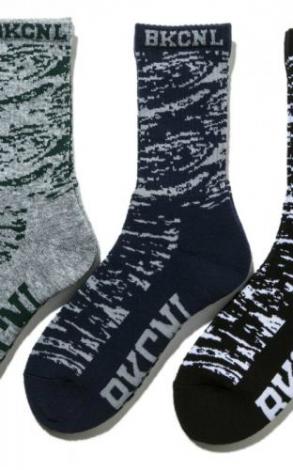 GHOSTLION CAMO SOCKS *ネイビー*