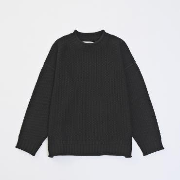 GUERNSEY KNIT *ブラック*