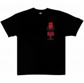 BxH SKULL-KUN Tee【BLACK/RED】