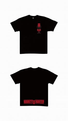 BxH SKULL-KUN Tee【BLACK/RED】