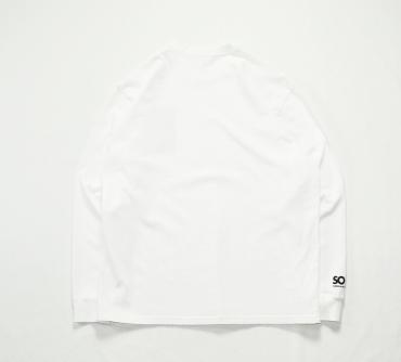 SCRIPT DOZENS L/S *ホワイト*