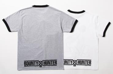 BxH MICKEY TRIM TEE *ホワイト×ブラック*