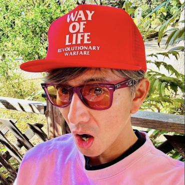 MESH CAP “WAY OF LIFE” *レッド*