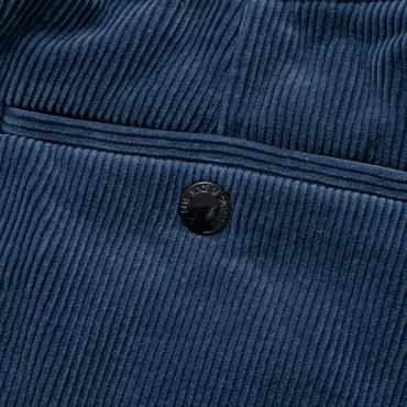 CORDUROY EASY PANTS /BLUE GRAY
