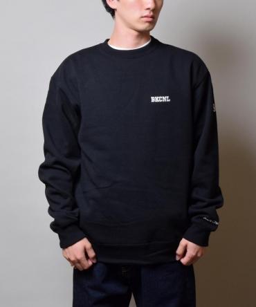 ONE POINT CREW SWEAT / BLACK