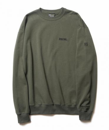 ONE POINT CREW SWEAT / O.D.
