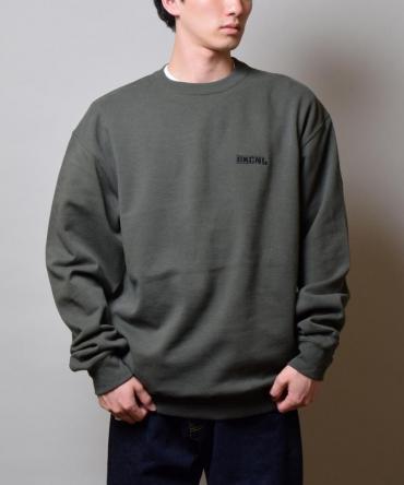 ONE POINT CREW SWEAT / O.D.